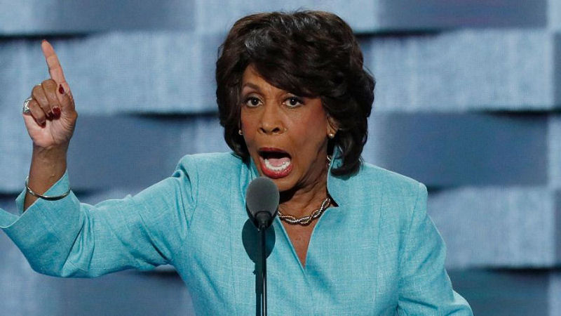 Rep. Maxine Waters Threatens POTUS