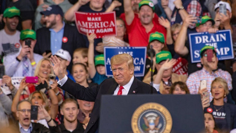 Trump Rally Council Bluffs IA