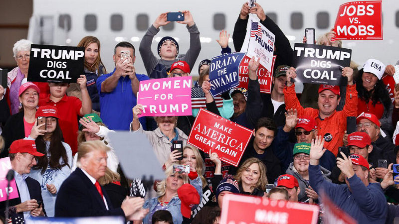 Trump Rally Huntington WV