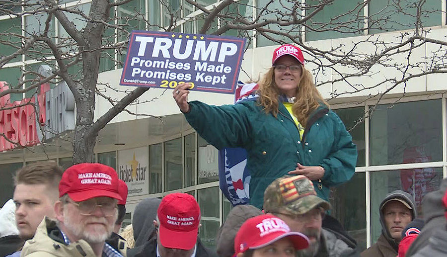 Trump Rally Green Bay WI