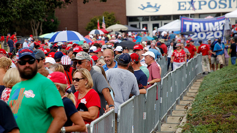 Trump Rally Fayetteville NC Instant Replay