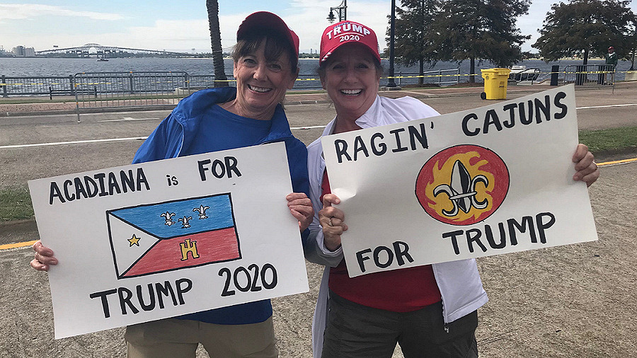 trump rally lake charles la