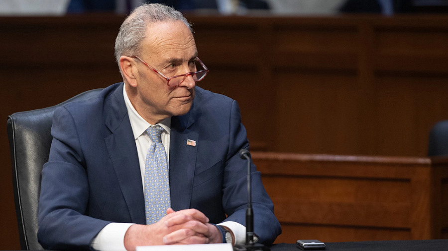 house democrat chuck schumer hold coronavirus victims hostage