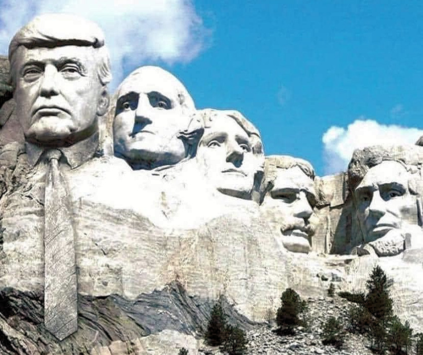 Donald Trump Mt Rushmore