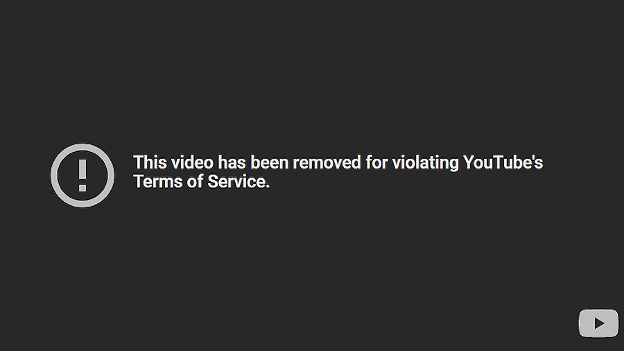 maga rally youtube tos violtion