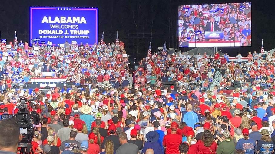 Trump Save America Rally Culman AL