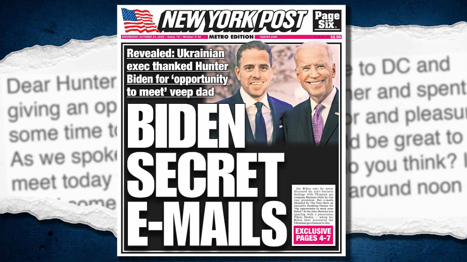 Hunter Biden email scandal