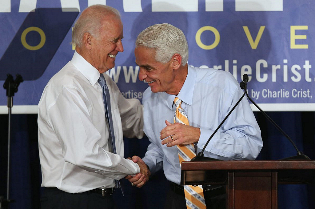 charlie crist endorses joe biden