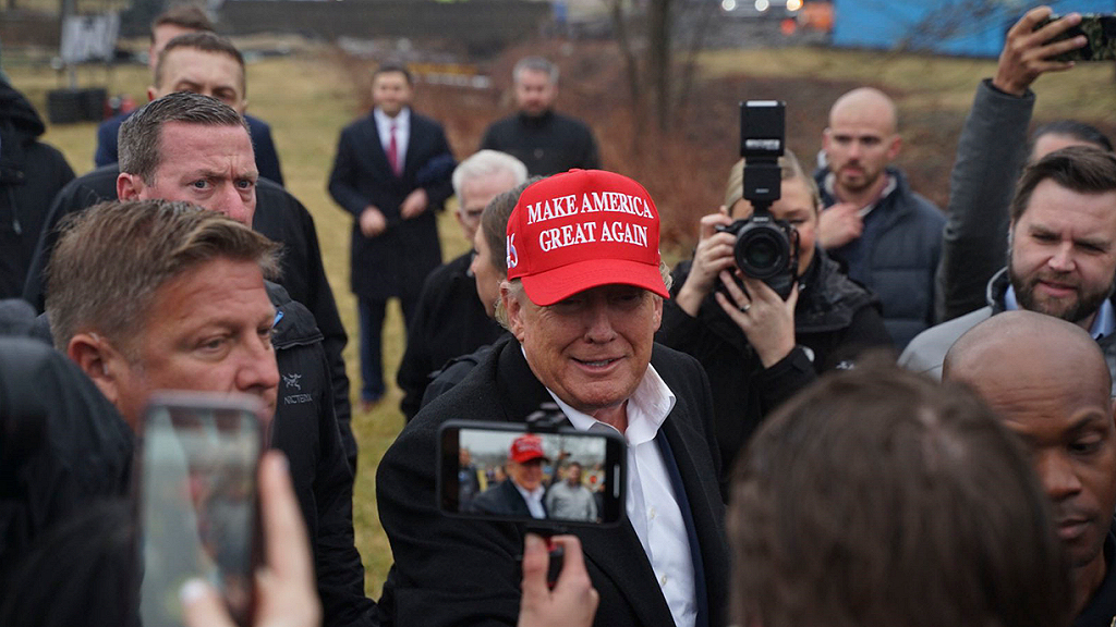 Donald Trump In Palestine OH